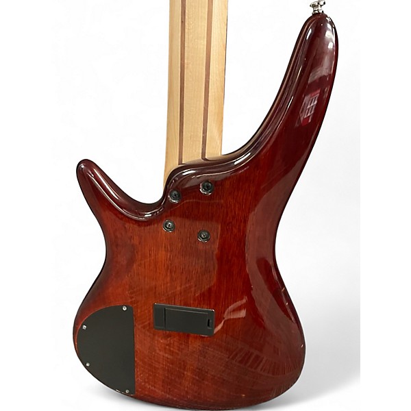 Used Ibanez SR405 5 String BURST Electric Bass Guitar