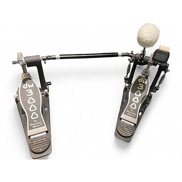 Used DW 3000 Series Double Double Bass Drum Pedal