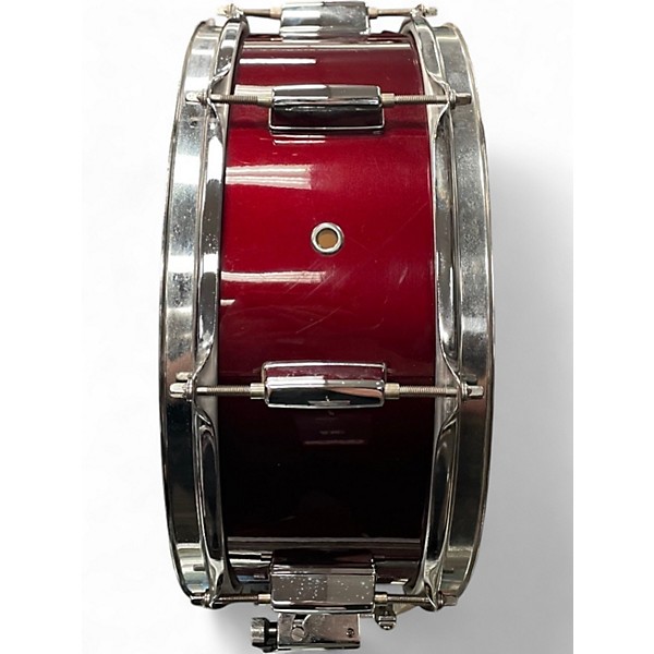 Used Pearl 6X14 Forum Series Snare Candy Apple Red Drum