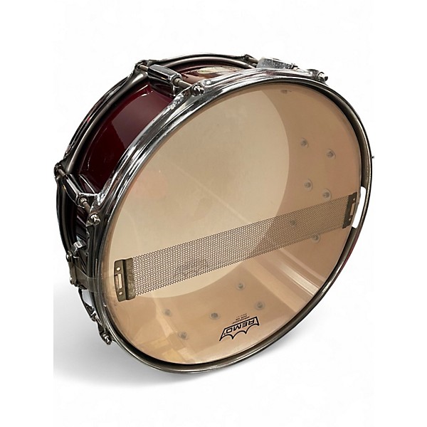 Used Pearl 6X14 Forum Series Snare Candy Apple Red Drum