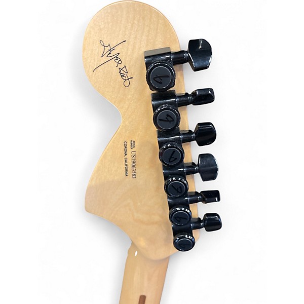 Used Fender Jim Root Jazzmaster Satin Black Solid Body Electric Guitar