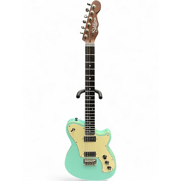 Used Sublime TOMCAT DELUXE Seafoam Green Solid Body Electric Guitar