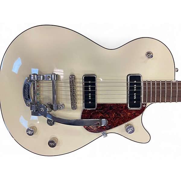 Used Gretsch Guitars G5210T-P90 Vintage White Solid Body Electric Guitar