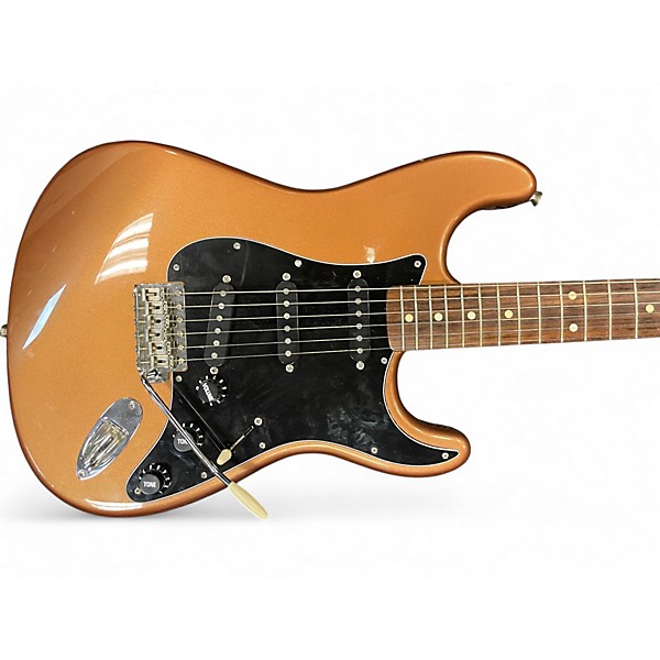 Used Fender STRATOCASTER metallic Solid Body Electric Guitar