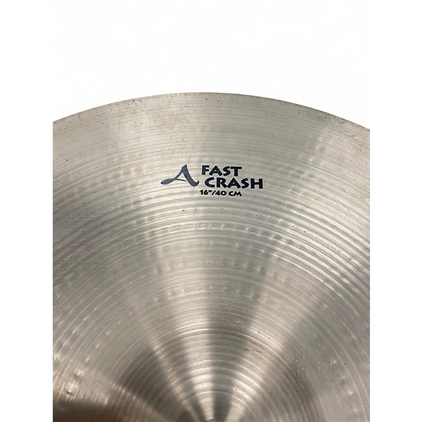Used Zildjian 16in A Series Fast Crash Cymbal
