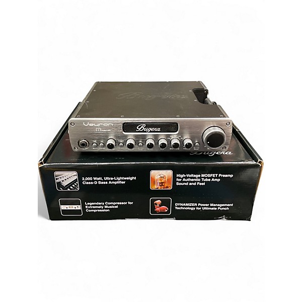 Used Bugera BV10001M Veyron MOSFET 2000W Bass Amp Head