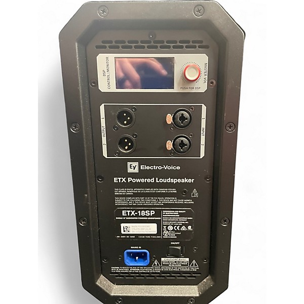 Used Electro-Voice ETX18SP Powered Subwoofer