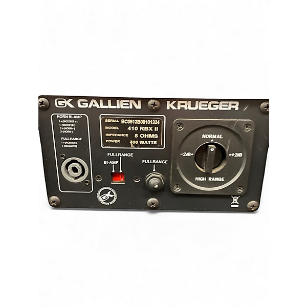 Used Gallien-Krueger 410RBX II Bass Cabinet