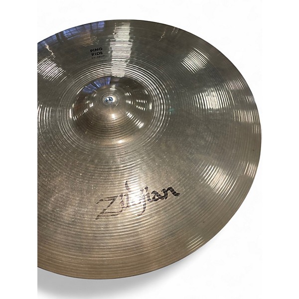 Used Zildjian 22in PING RIDE 22'' Cymbal