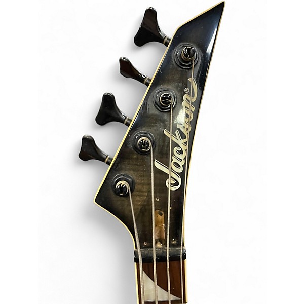 Used Jackson JS3 Concert Trans Black Electric Bass Guitar