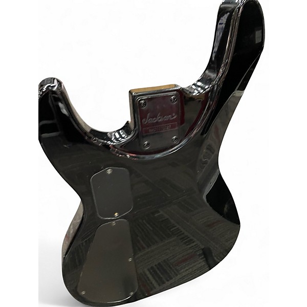 Used Jackson JS3 Concert Trans Black Electric Bass Guitar