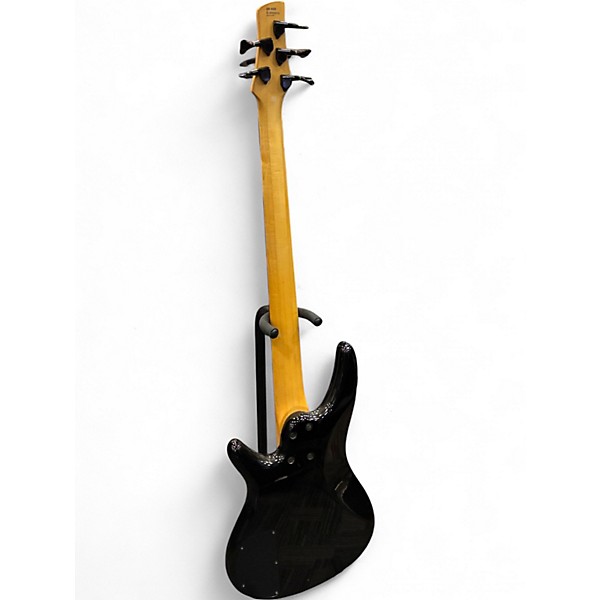 Used Ibanez SR405 5 String Black Electric Bass Guitar