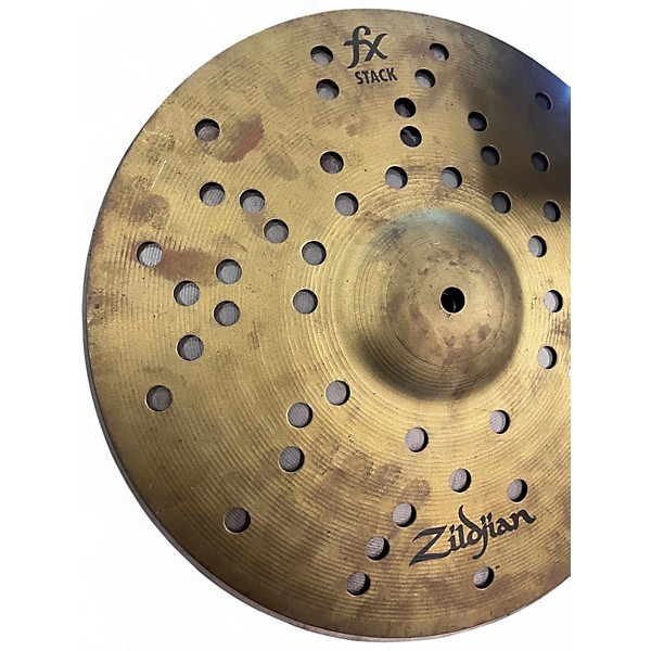 Used Zildjian 14in FX stack Cymbal