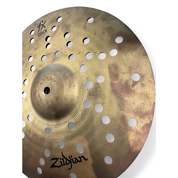 Used Zildjian 14in FX stack Cymbal