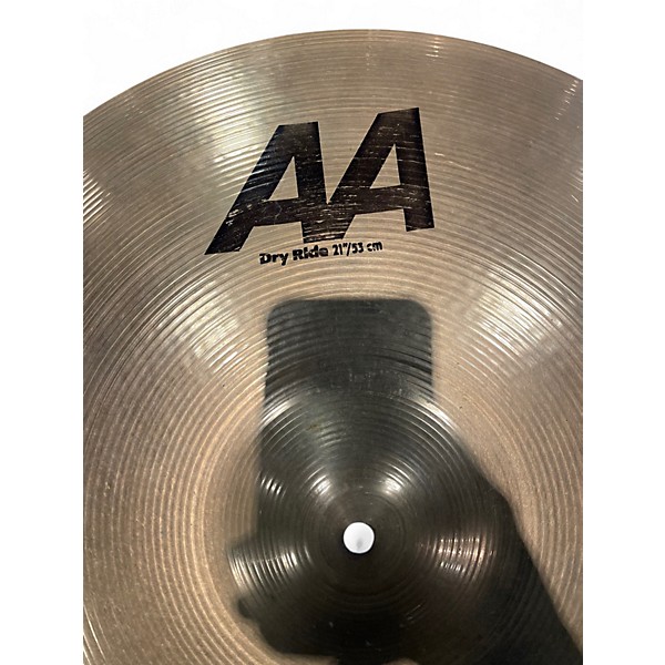 Used SABIAN 21in AA Dry Ride Cymbal
