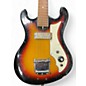 Used Teisco Gold Foil Double-Cut Style Sunburst Solid Body Electric Guitar