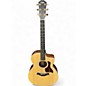 Used Taylor 214CE Deluxe Natural Acoustic Electric Guitar thumbnail