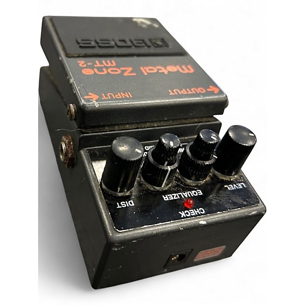 Used BOSS MT2 Metal Zone Distortion Effect Pedal
