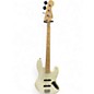 Used Squier Affinity Jazz Bass WHITE Electric Bass Guitar thumbnail