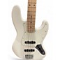 Used Squier Affinity Jazz Bass WHITE Electric Bass Guitar