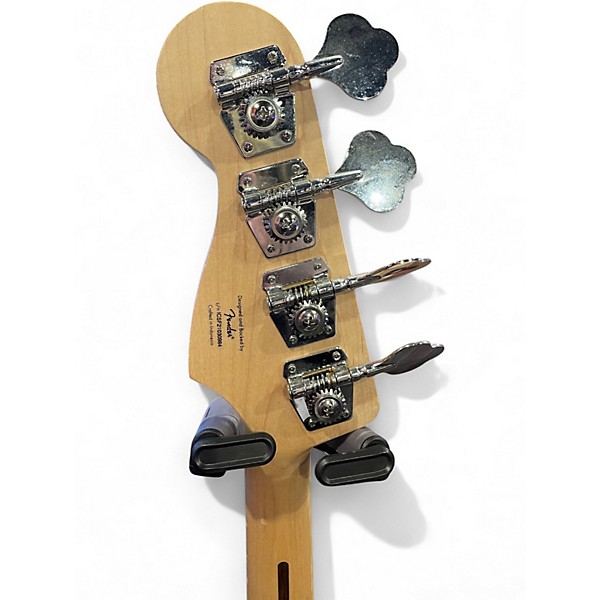 Used Squier Affinity Jazz Bass WHITE Electric Bass Guitar