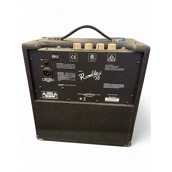 Used Fender RUMBLE 15 Bass Combo Amp