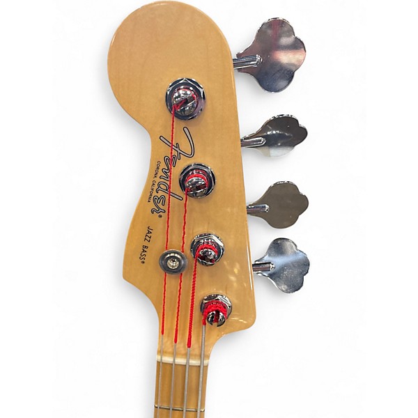 Used 2025 Fender Left Handed Mod Shop Jazz Bass Texas Tea Electric Bass Guitar