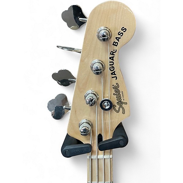 Used Squier AFFINITY JAGUAR BASS H CHAROAL Electric Bass Guitar