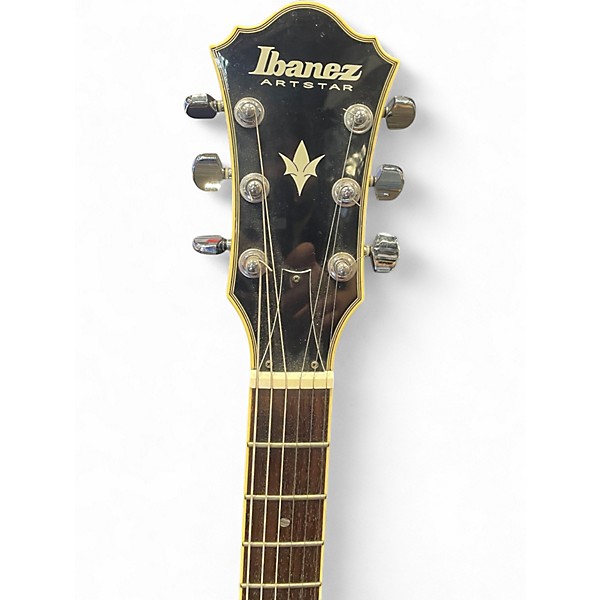 Used Ibanez AS80 Sunburst Hollow Body Electric Guitar