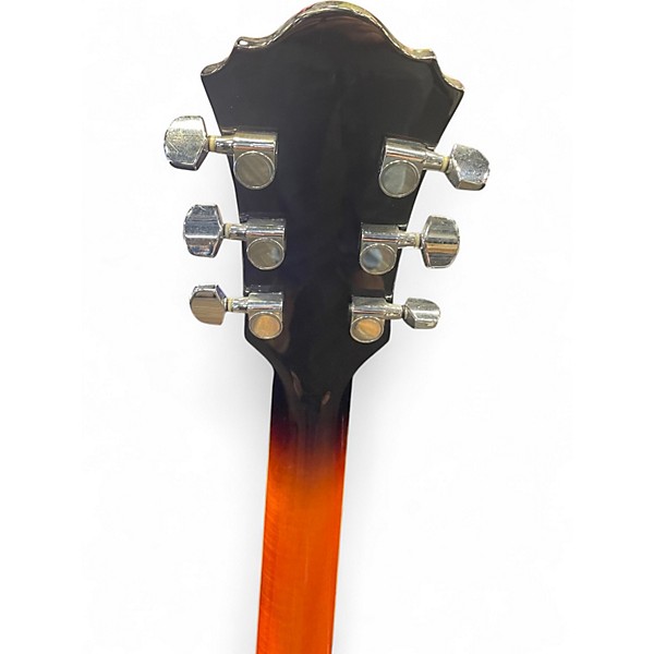 Used Ibanez AS80 Sunburst Hollow Body Electric Guitar