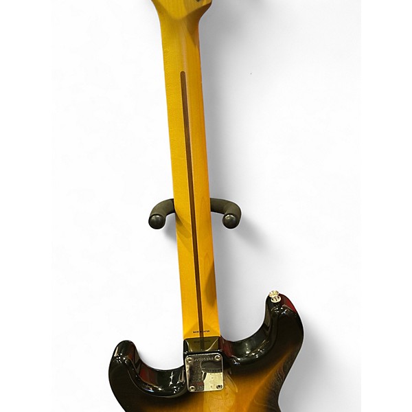 Used Fender JV MODIFIED 50s STRAT 2 Tone Sunburst Solid Body Electric Guitar