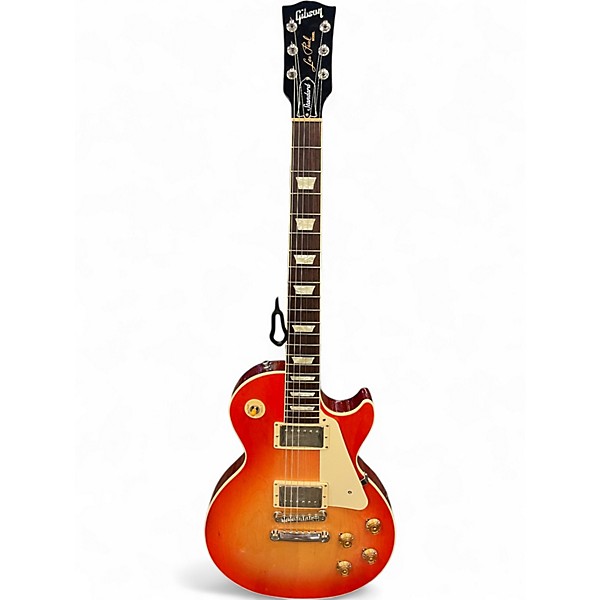 Used Gibson LES PAUL STANDARD '50S PLAIN TOP WASHED CHERRY SUNBURST Solid Body Electric Guitar
