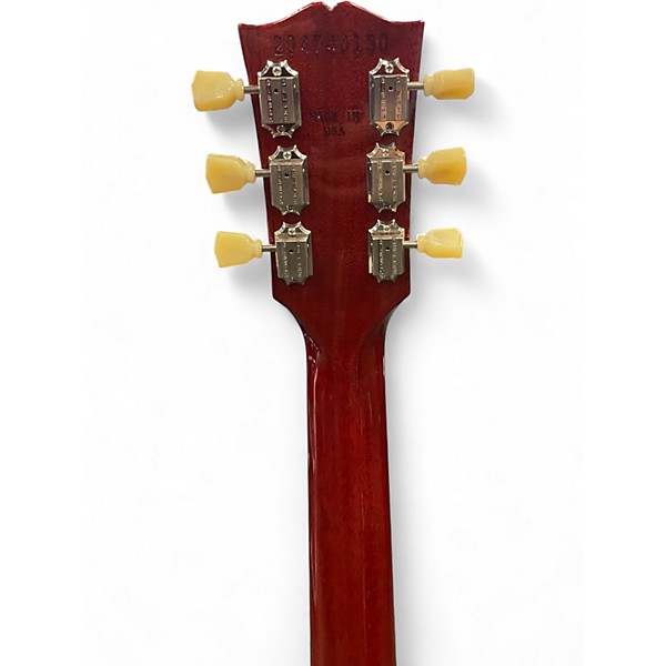 Used Gibson LES PAUL STANDARD '50S PLAIN TOP WASHED CHERRY SUNBURST Solid Body Electric Guitar