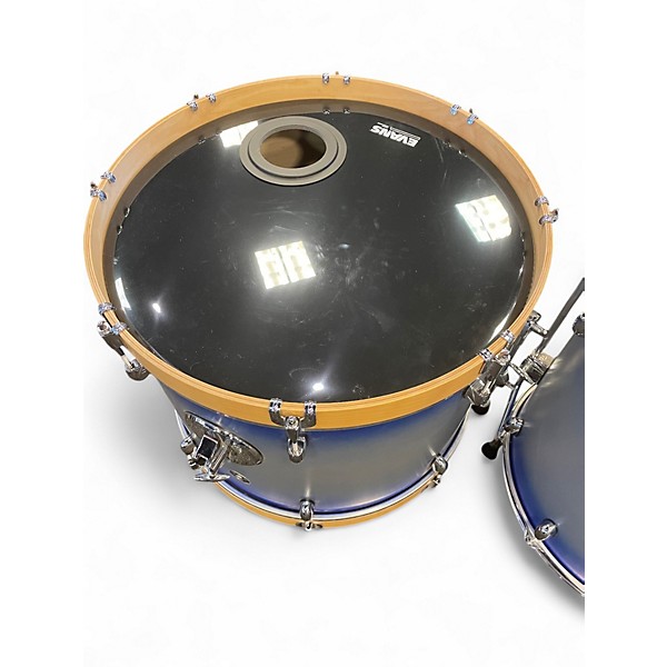 Used Gretsch Drums 4 Piece Catalina Special Edition Blue Burst Drum Kit