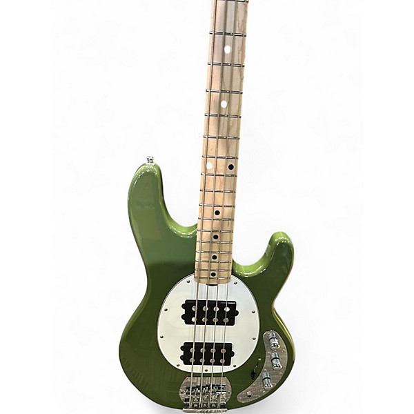 Used Sterling by Music Man RAY4HH OLIVE Electric Bass Guitar