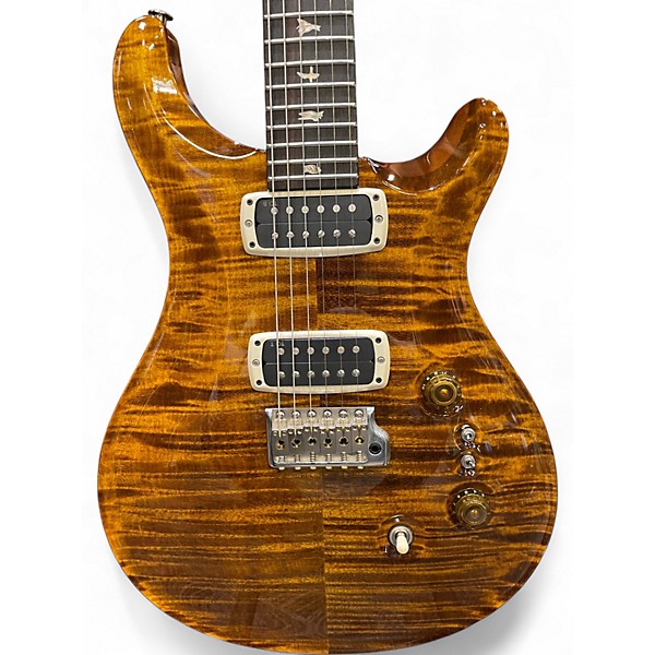 Used PRS Core Custom 24-08 Trans Amber Solid Body Electric Guitar