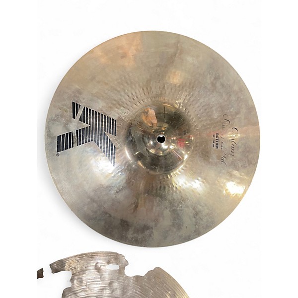 Used Zildjian 14in K Custom Session Hi Hat Pair Cymbal