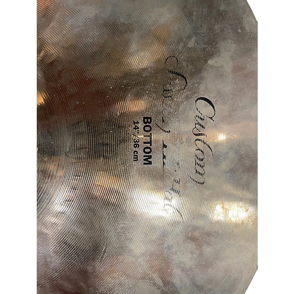 Used Zildjian 14in K Custom Session Hi Hat Pair Cymbal