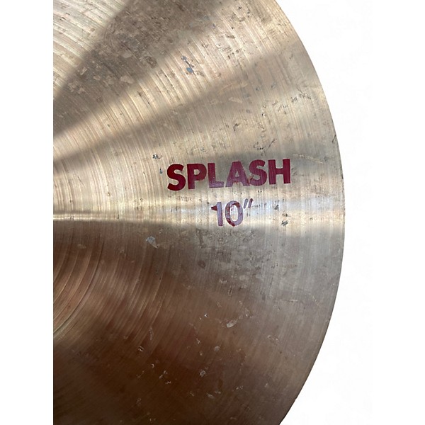 Used Paiste 10in 2002 Splash Cymbal