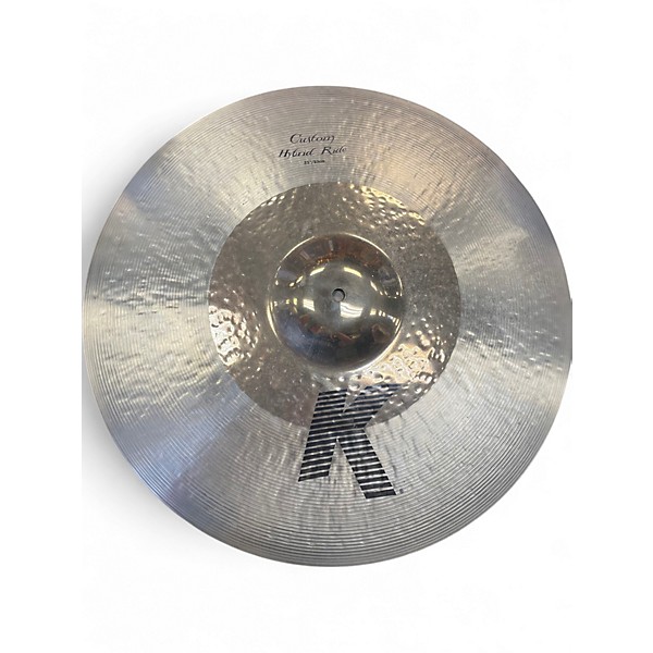 Used Zildjan 21in K Custom Hybird Ride Cymbal