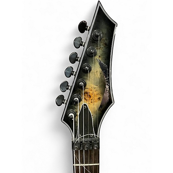 Used Dean EXILE  NATURAL BLACK BURST  Solid Body Electric Guitar