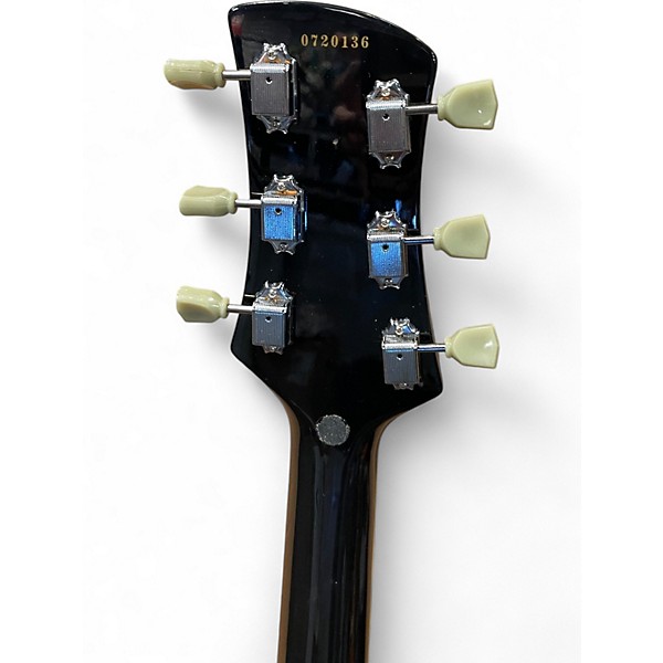 Used Eastwood Sidejack Mark VI (Burns) Black Solid Body Electric Guitar