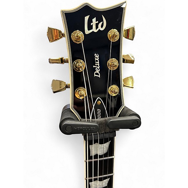 Used ESP LTD EC1000S Black Solid Body Electric Guitar