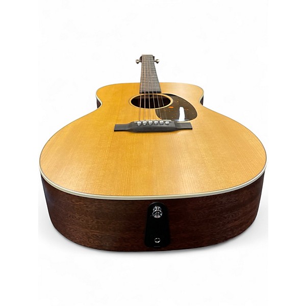 Used Martin OM-10E Road Series Natural Acoustic Electric Guitar