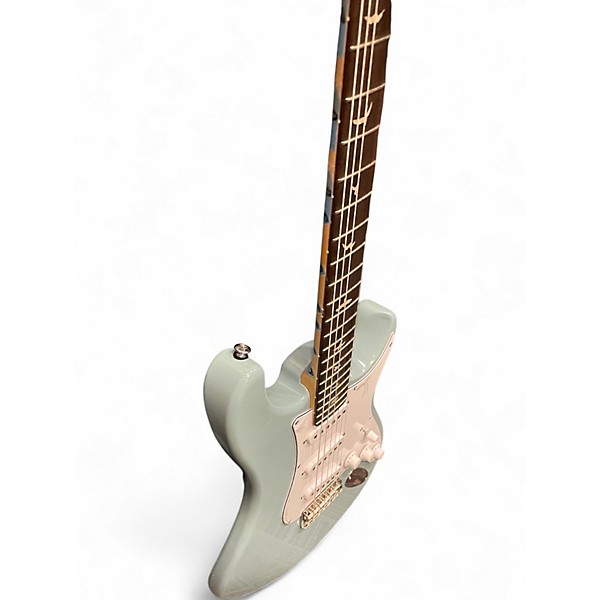 Used PRS SE Silver Sky STONE BLUE Solid Body Electric Guitar