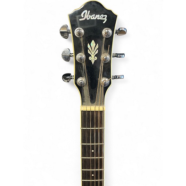 Used Ibanez AEG10LII-BLK Black Acoustic Electric Guitar