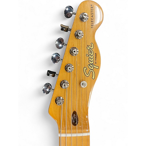 Used Squier Classic Vibe Telecaster Vintage Blonde Solid Body Electric Guitar