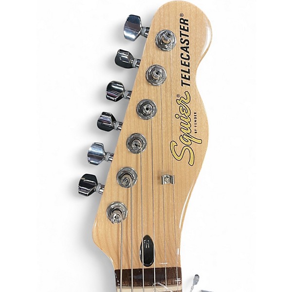 Used Squier Affinity Telecaster Olympic White Solid Body Electric Guitar