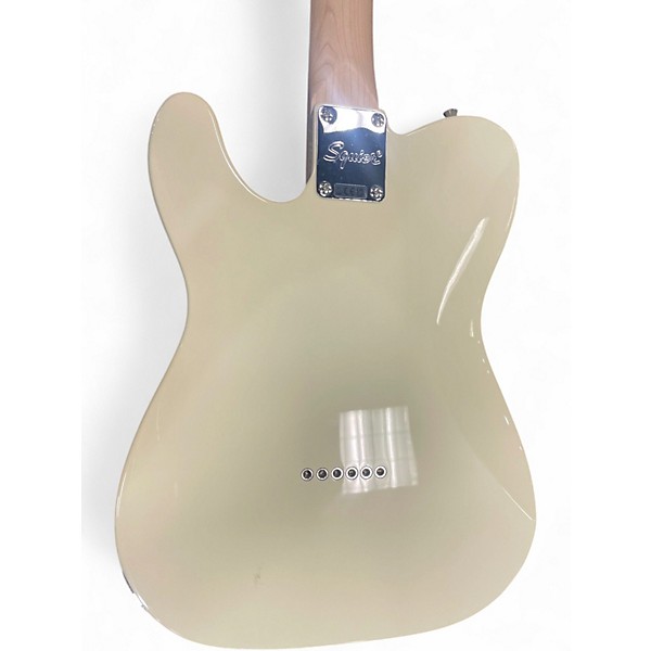 Used Squier Affinity Telecaster Olympic White Solid Body Electric Guitar