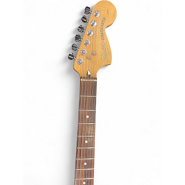 Used Squier Standard Stratocaster 2 Color Sunburst Solid Body Electric Guitar